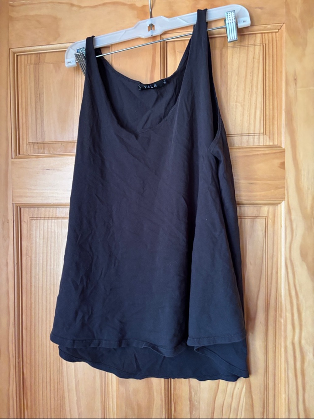 Black  flowy Sleeveless Tank Top